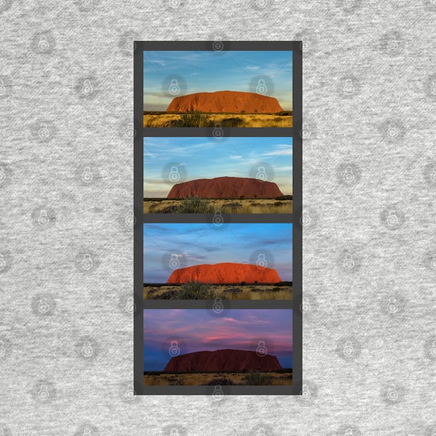 Uluru Sunset by fotoWerner